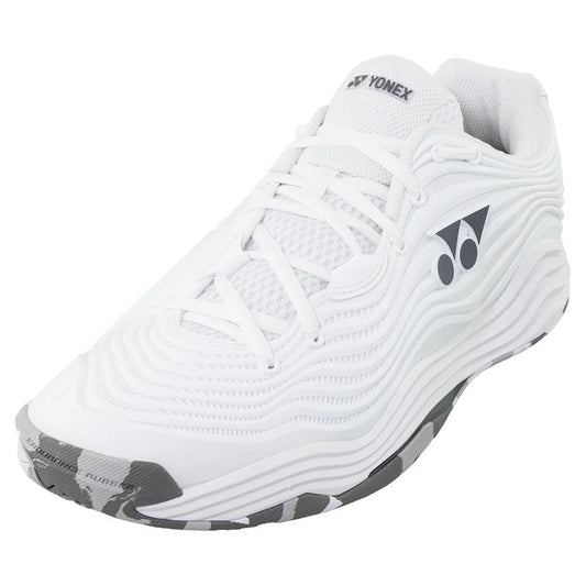 Yonex Men's FUSIONREV 5 Tennis Shoes White