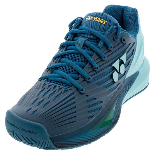 Yonex Men's Eclipsion 5 Tennis Shoes Blue and Green