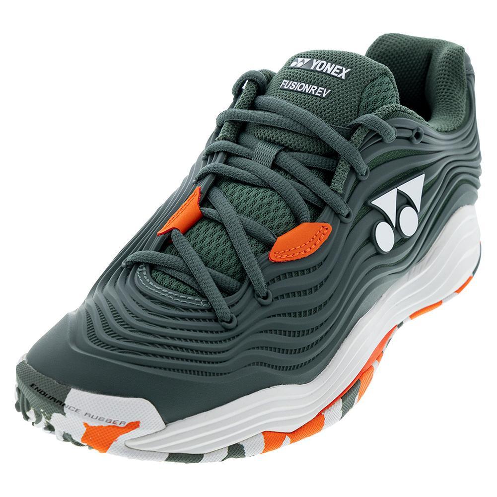 Yonex Men's Fusionrev 5 Clay Tennis Shoes Olive