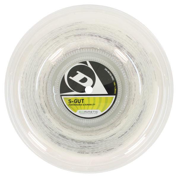 Dunlop S-Gut 16G White Tennis String Reel