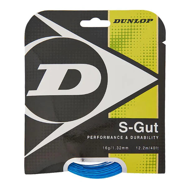 Dunlop S-Gut 16G Blue Tennis String