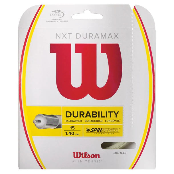 Wilson NXT Duramax 15G Tennis String Natural