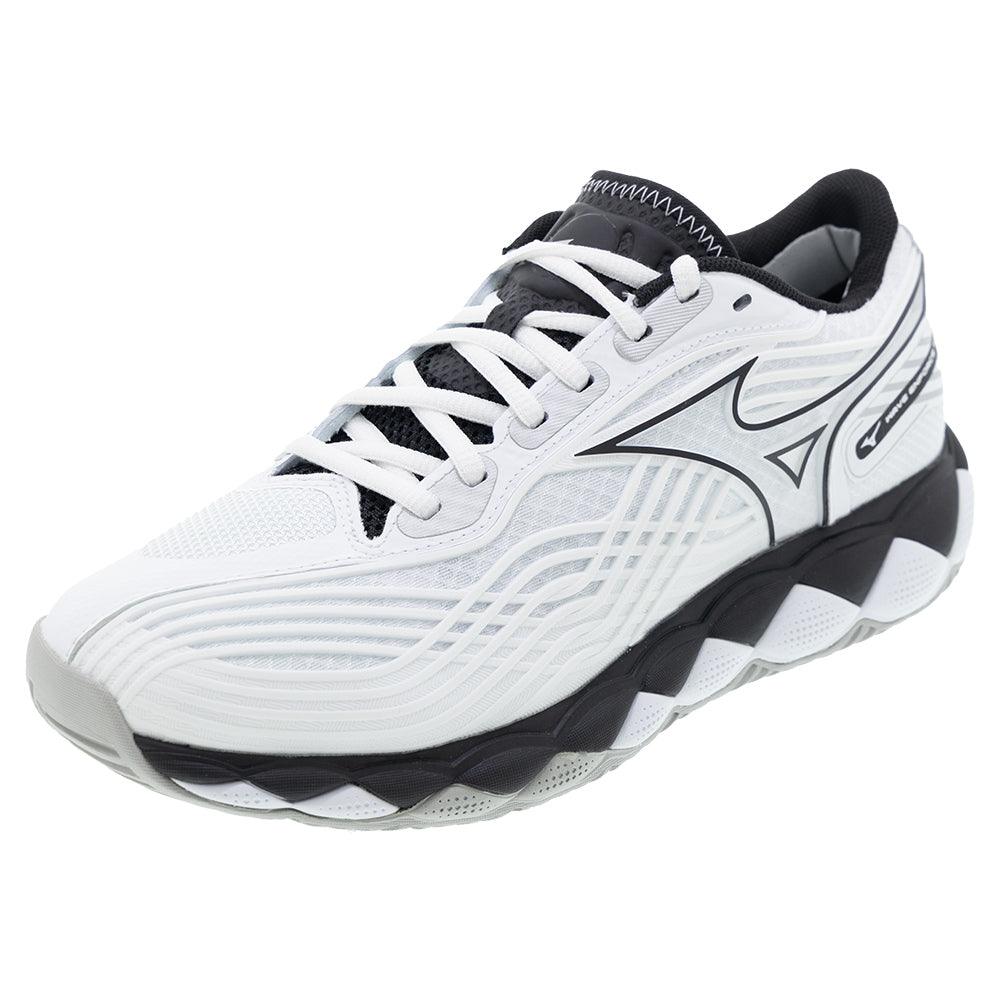 Mizuno Men`s Wave Enforce Tour 2 Tennis Shoes White and Black