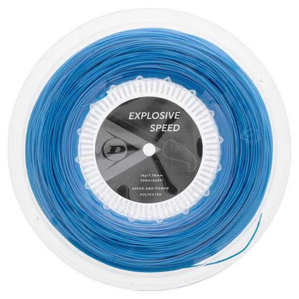 Dunlop Explosive Speed Blue 16G Tennis String Reel