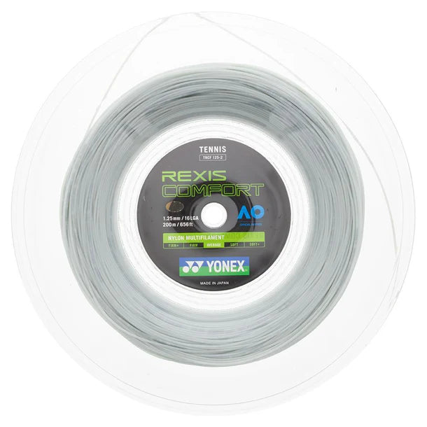 Yonex Rexis Comfort 16L Tennis String Reel Cool White