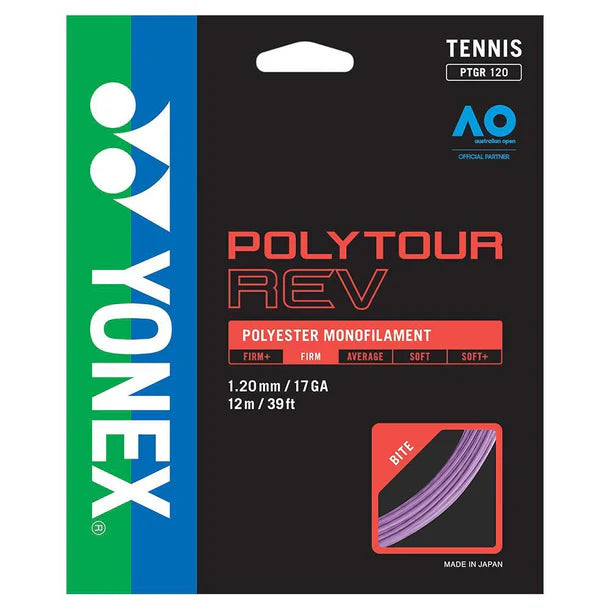 Yonex POLYTOUR REV Tennis String Purple
