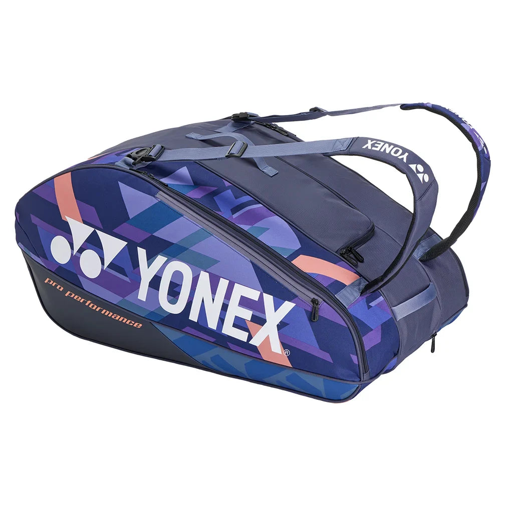Yonex Pro Tennis Racquet Bag 12 Pack Midnight Navy