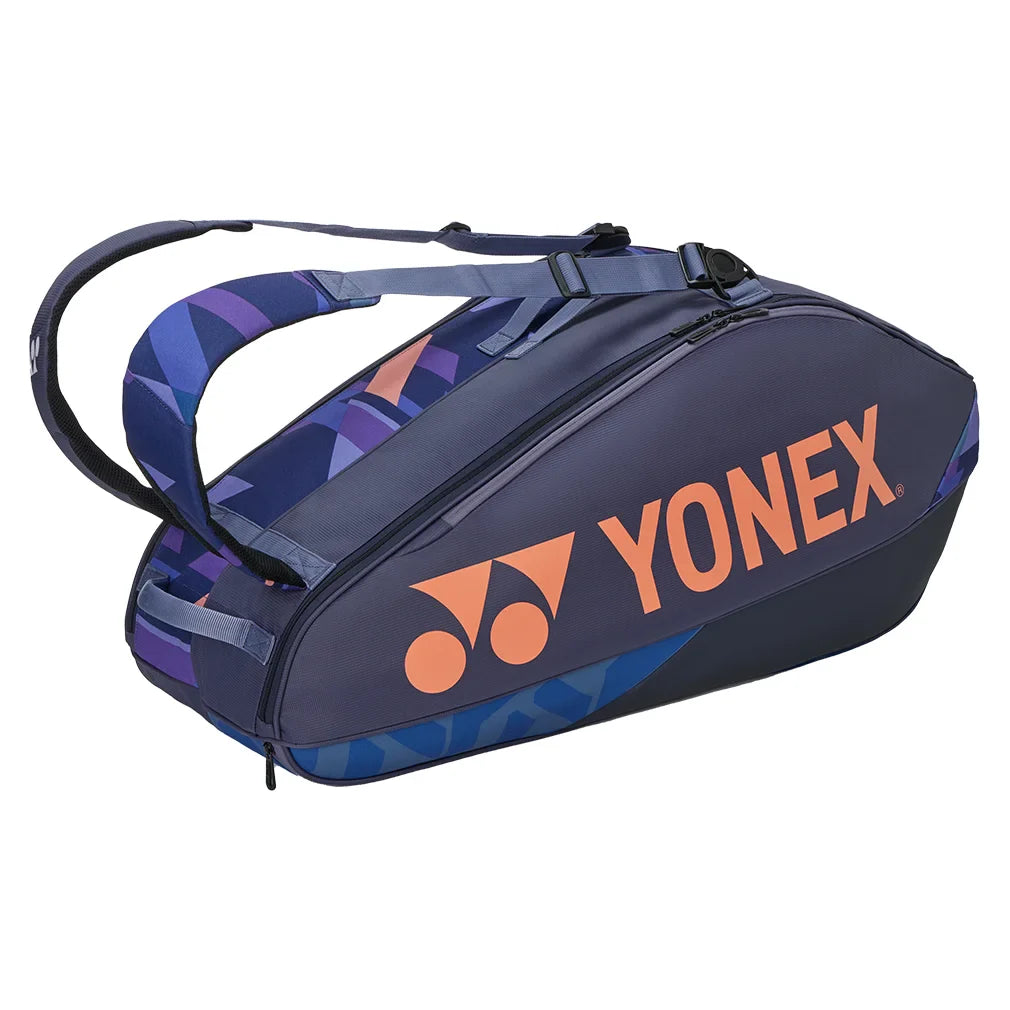 Yonex Pro Tennis Racquet Bag 6 Pack Midnight Navy