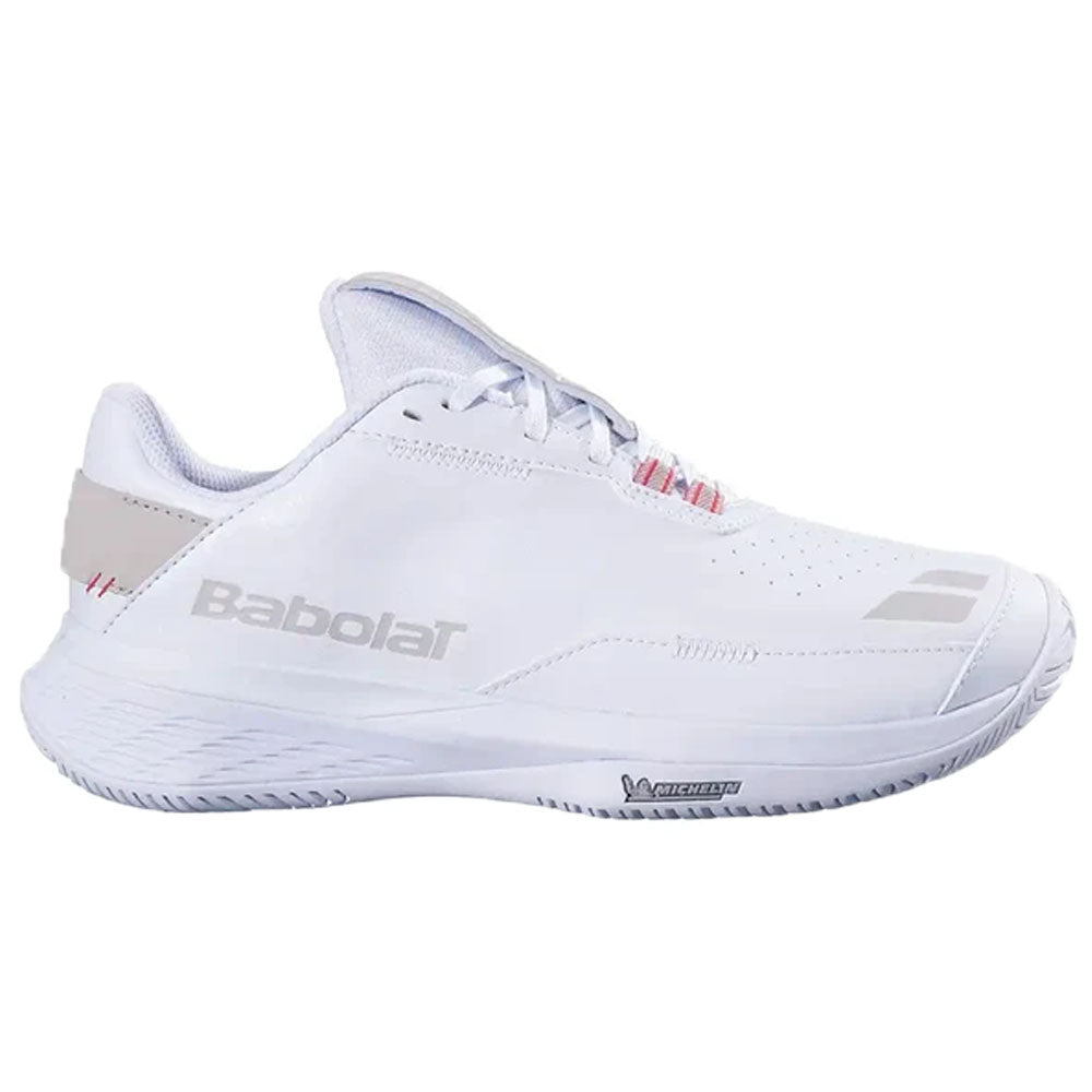 Babolat Women's SFX EVO All Court WIM Tennis Shoes White and Grey