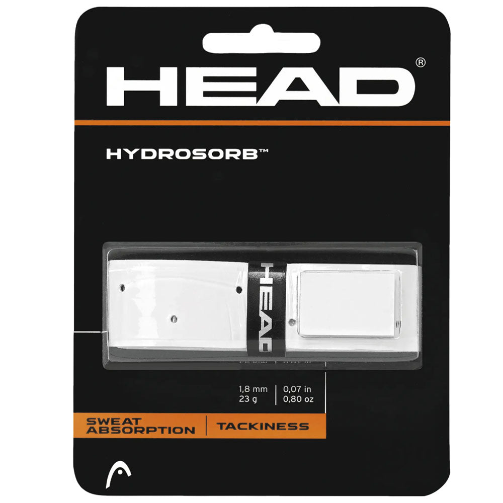 HEAD Hydrosorb™ Tennis Replacement Grip , White-Black