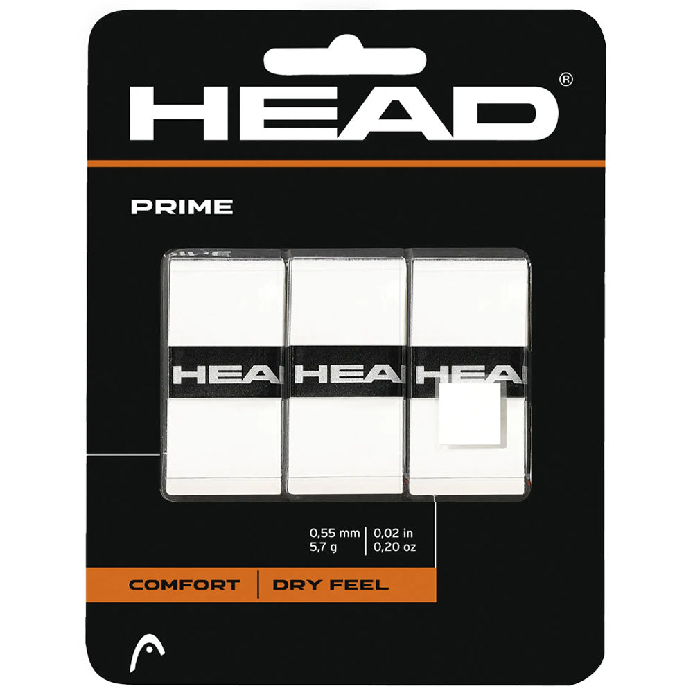 HEAD Prime Tennis Overgrip , White