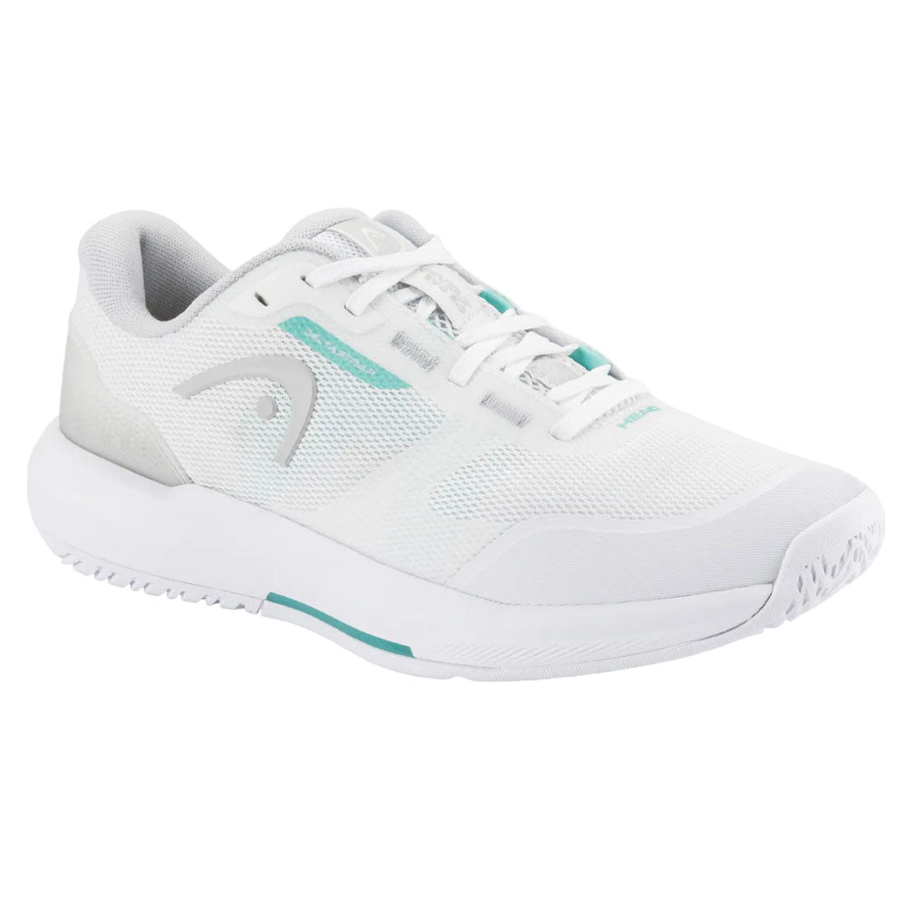 HEAD Revolt Evo 5.0 Women Tennis Shoes , White/Light Grey
