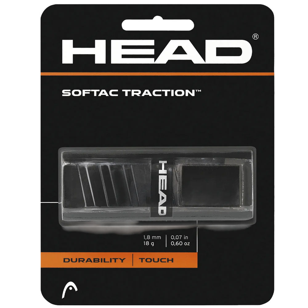 HEAD Softac Traction™ Tennis Replacement Grip , Black