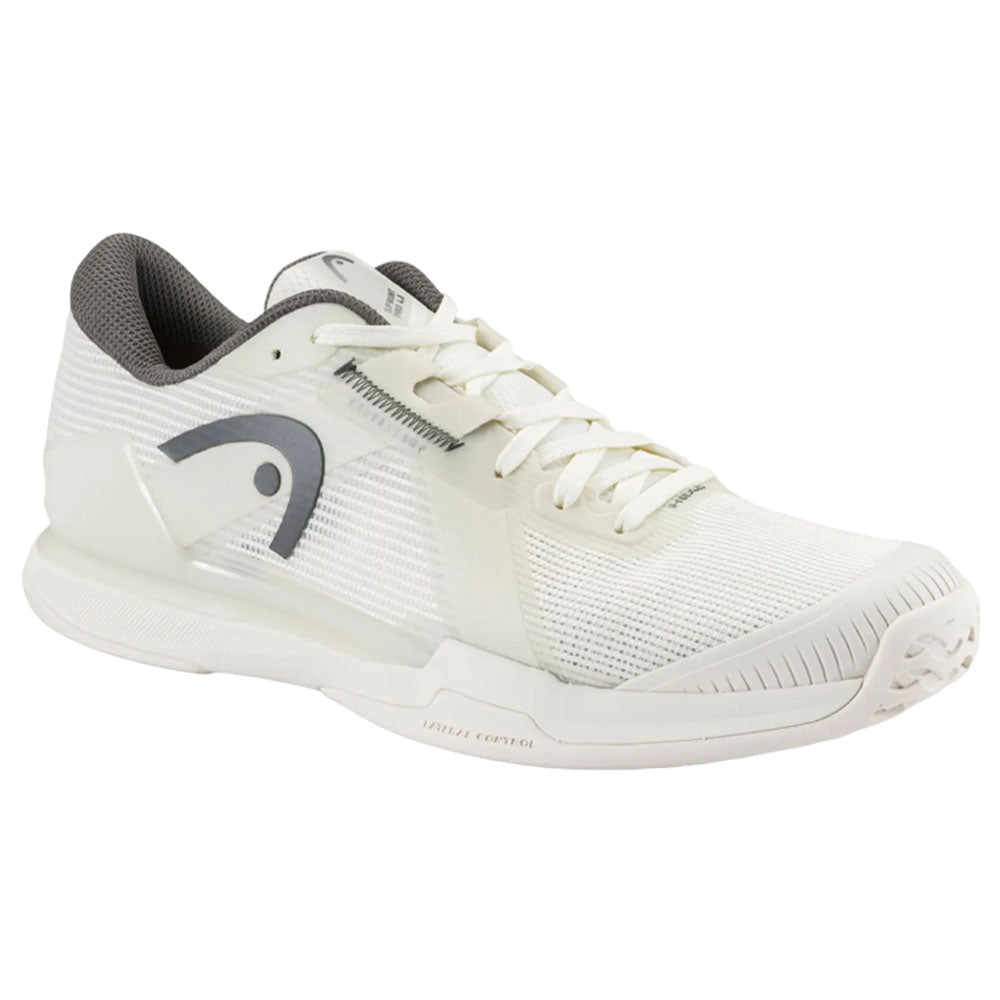 HEAD Sprint Pro 4.0 Men Tennis Shoes , Chalk White/Dark Grey