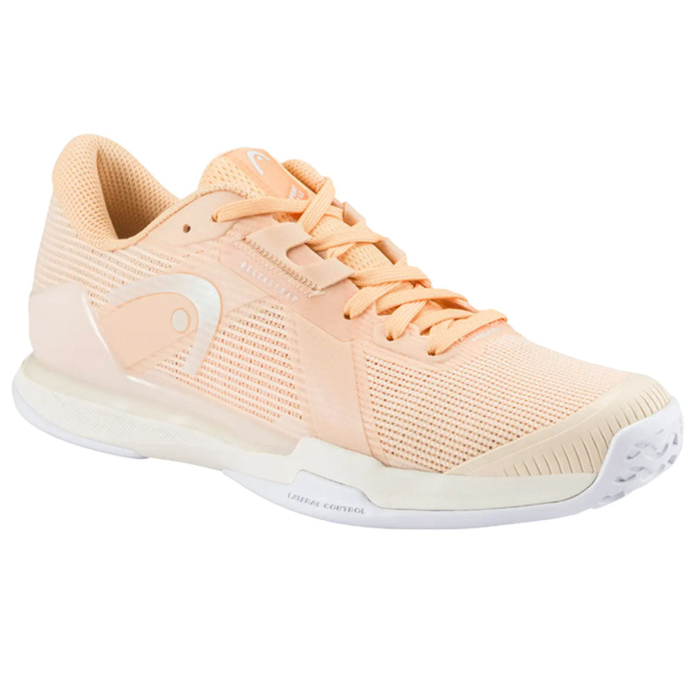 HEAD Sprint Pro 4.0 Women Tennis Shoes , Apricot/Vanilla
