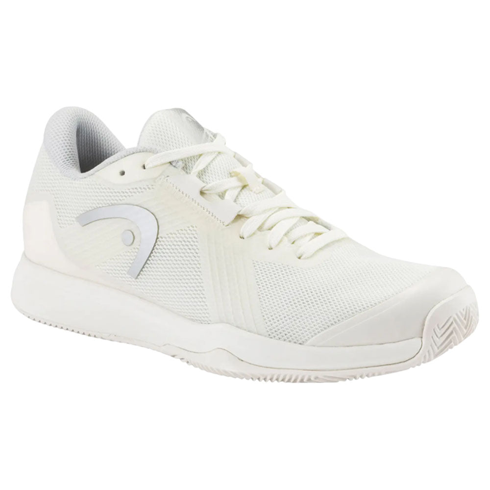 HEAD Sprint Team 4.0 Clay Women Tennis Shoes , Chalk White/Light Grey