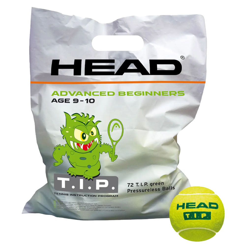 HEAD T.I.P. Green 72 Tennis Balls