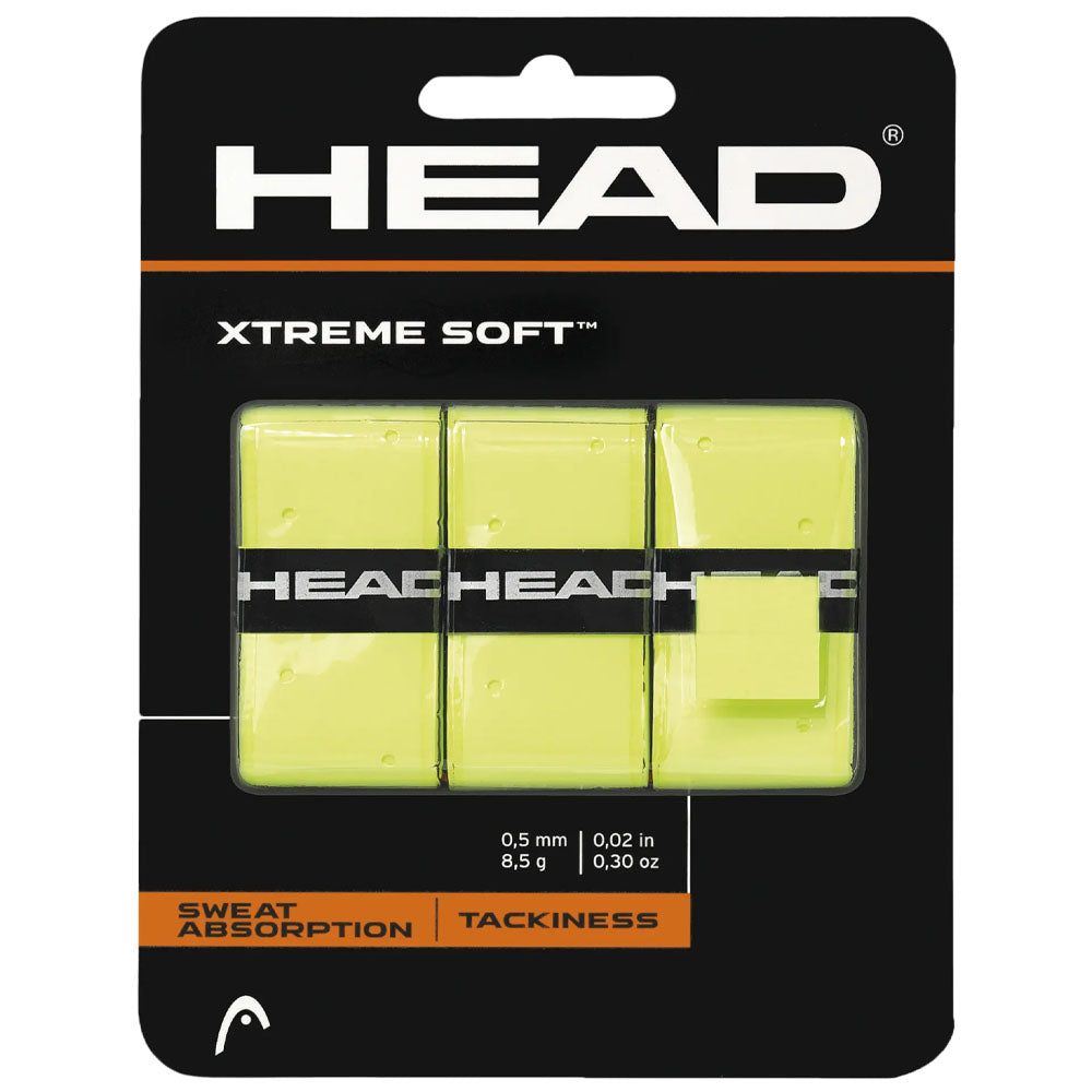 HEAD Xtremesoft™ Overgrip , Yellow 3 Pack