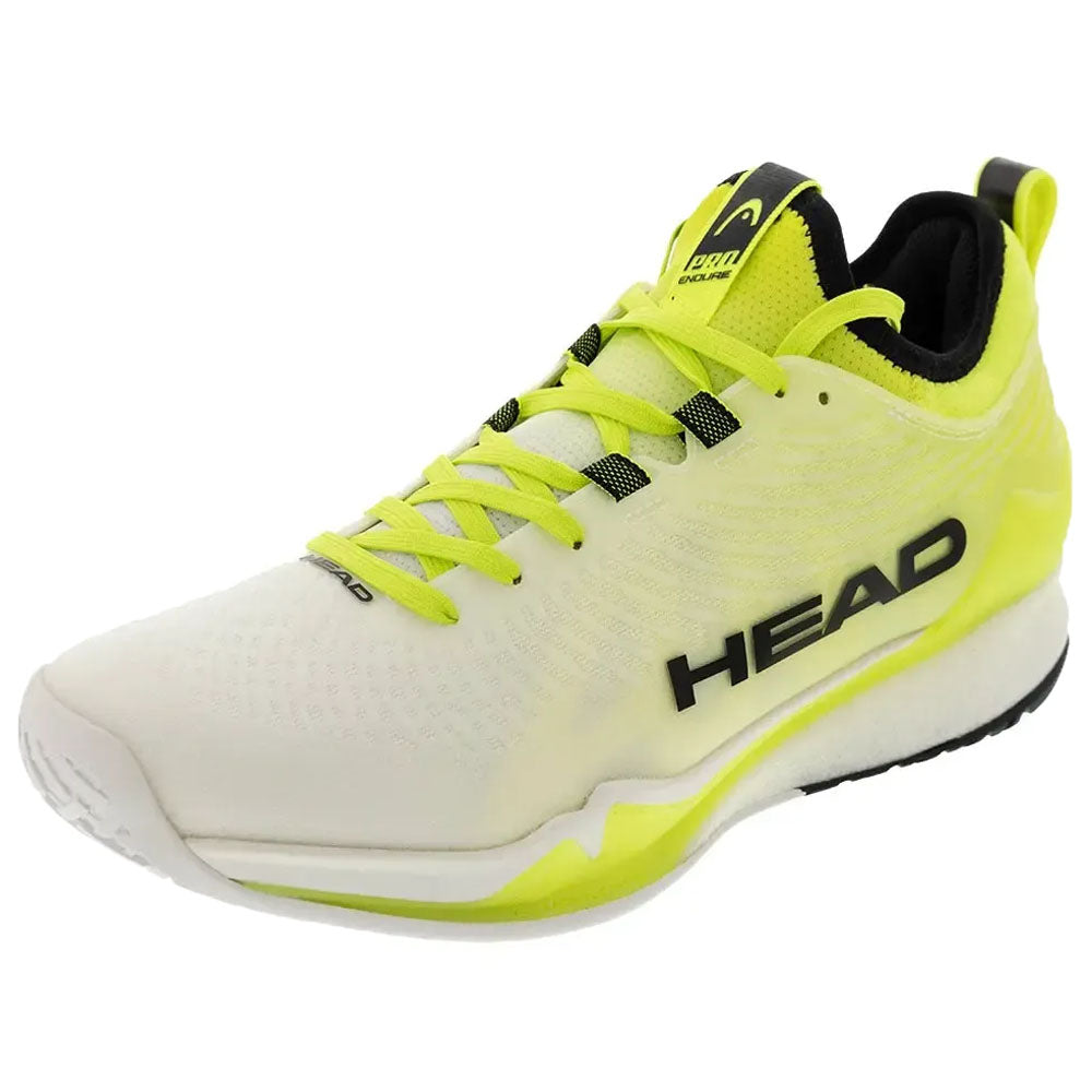 Head Men's Endure Pro Tennis Shoes White/Yellow
