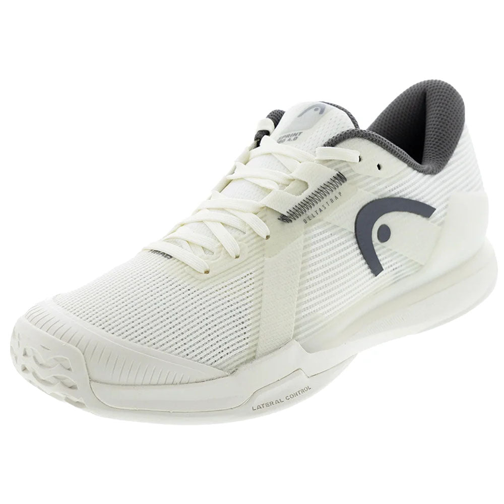 Head Men's Sprint Pro 4.0 Tennis Shoes Chalk White/Dark Grey