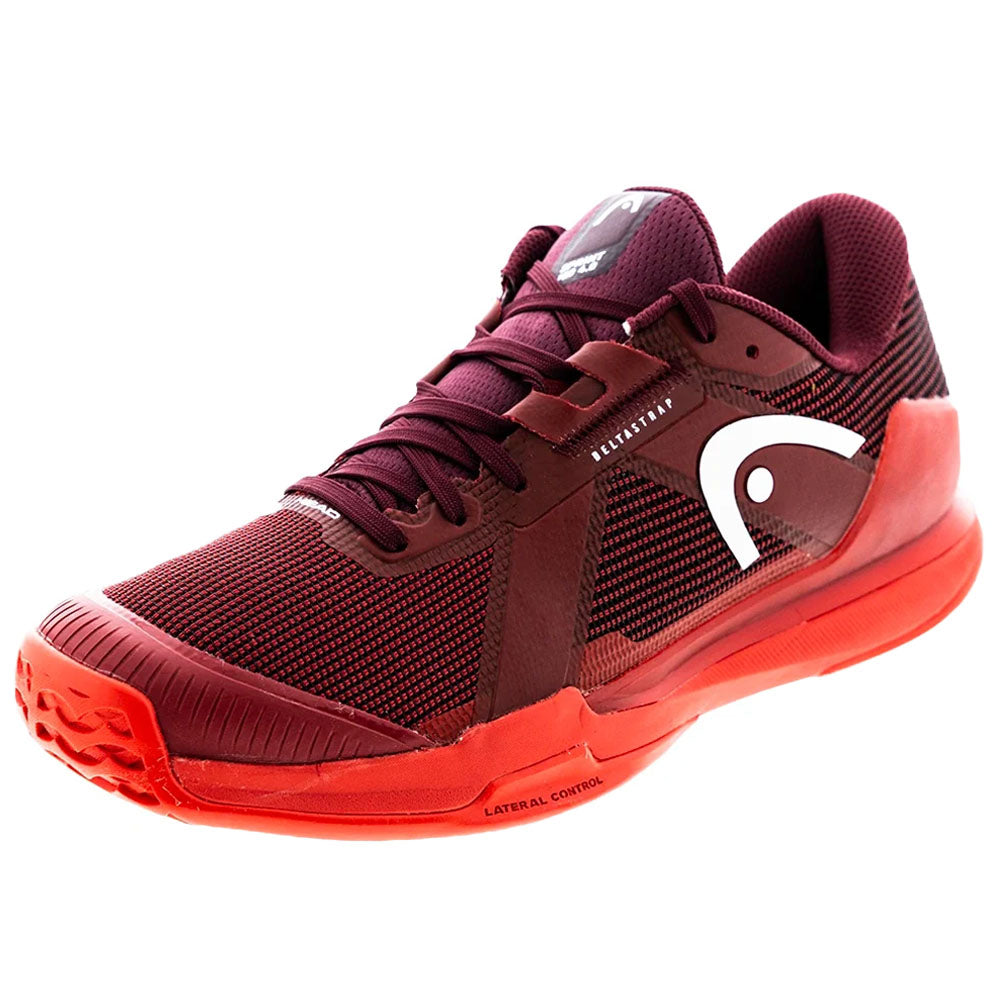 Head Men's Sprint Pro 4.0 Tennis Shoes Red/Dark Red