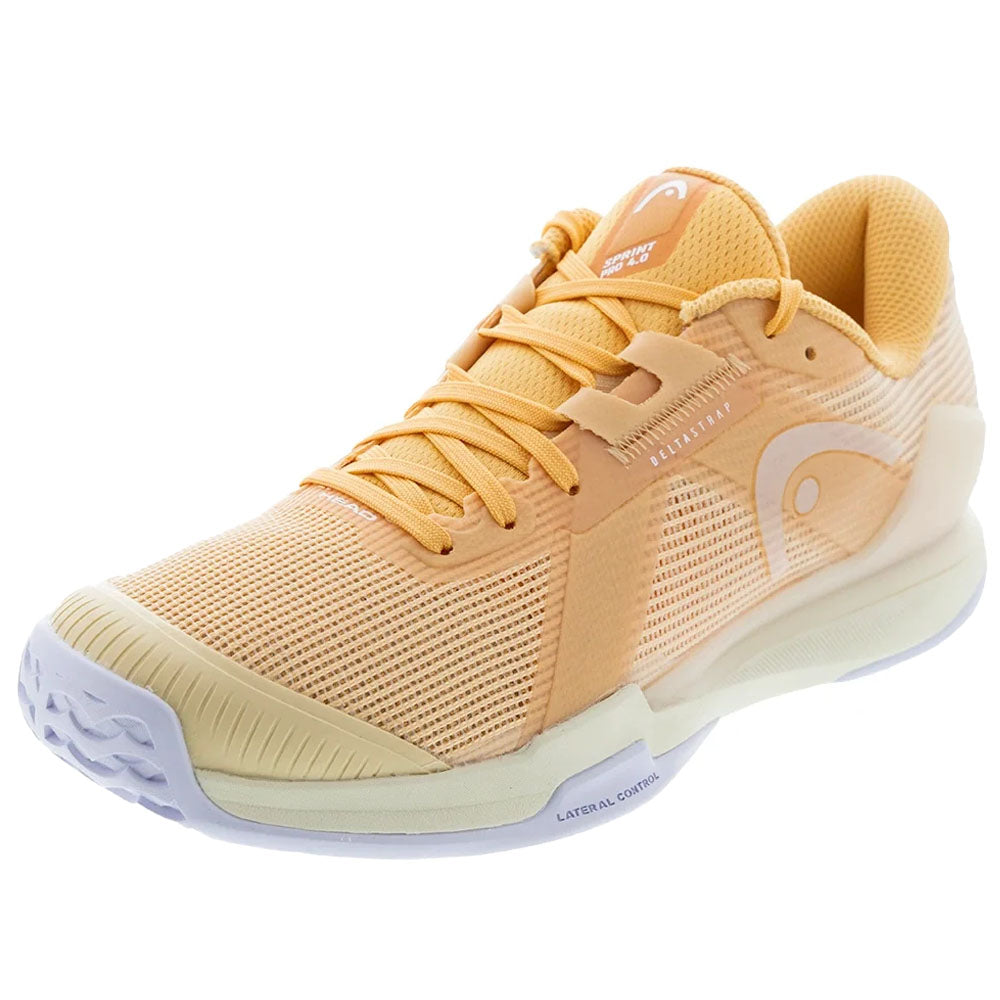 Head Women's Sprint Pro 4.0 Tennis Shoes Apricot/Vanilla