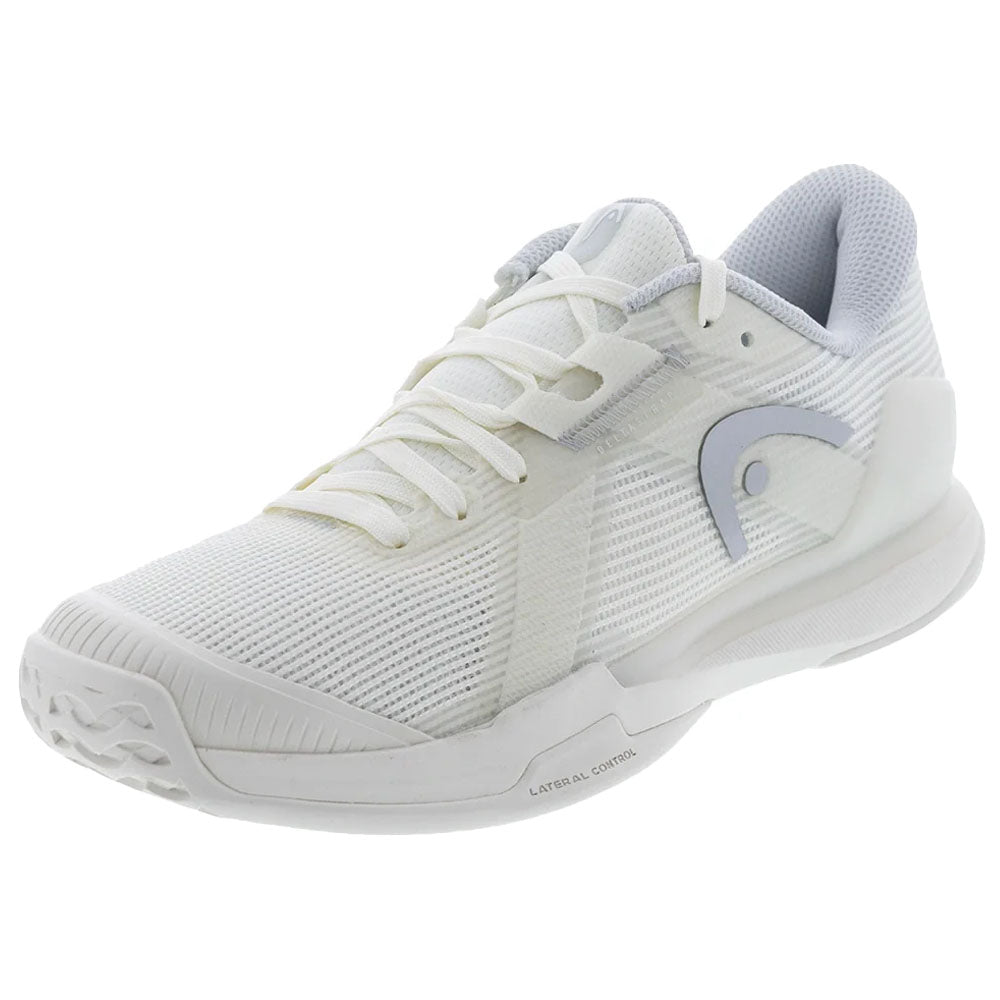 Head Women's Sprint Pro 4.0 Tennis Shoes Chalk White/Light Grey