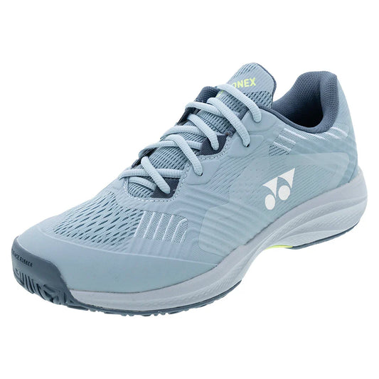 Yonex Men`s Power Cushion SONICAGE 3 Wide Tennis Shoes Grayish Blue
