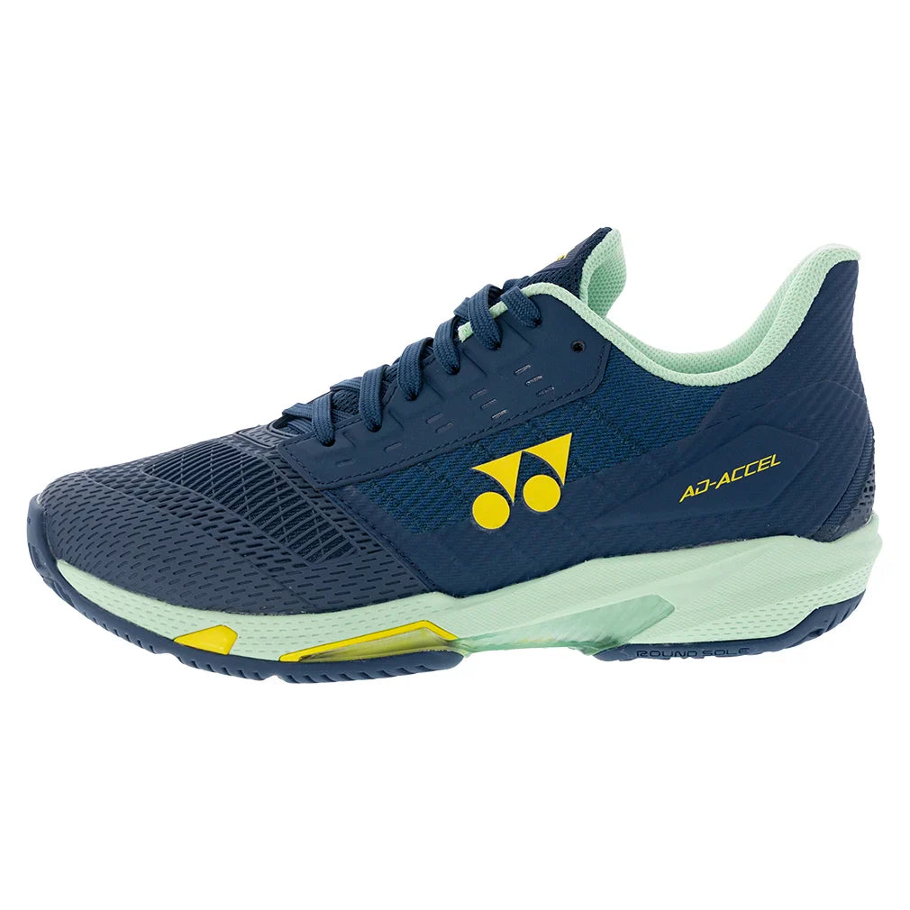 Yonex Men`s AD-ACCEL Tennis Shoes Teal Blue