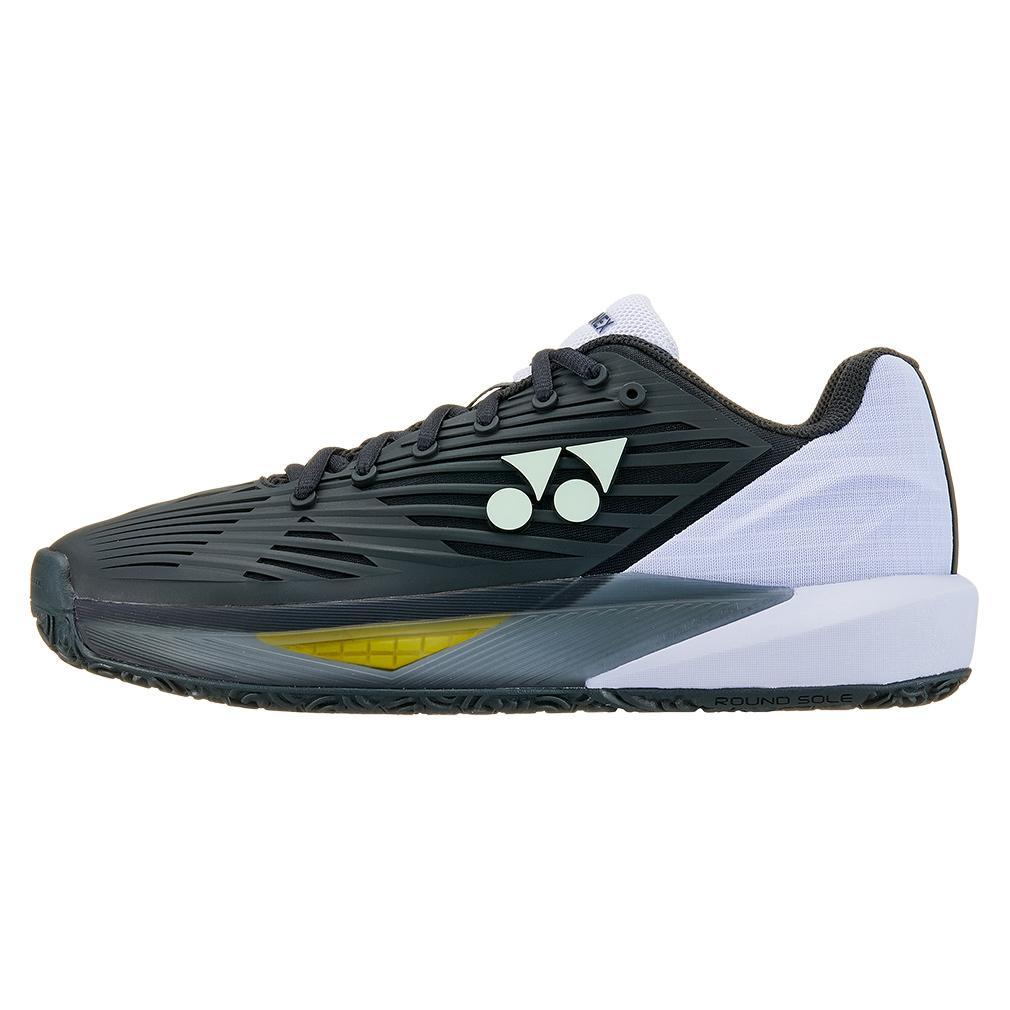 Yonex Men's Eclipsion 5 Clay Tennis Shoes Black and Purple