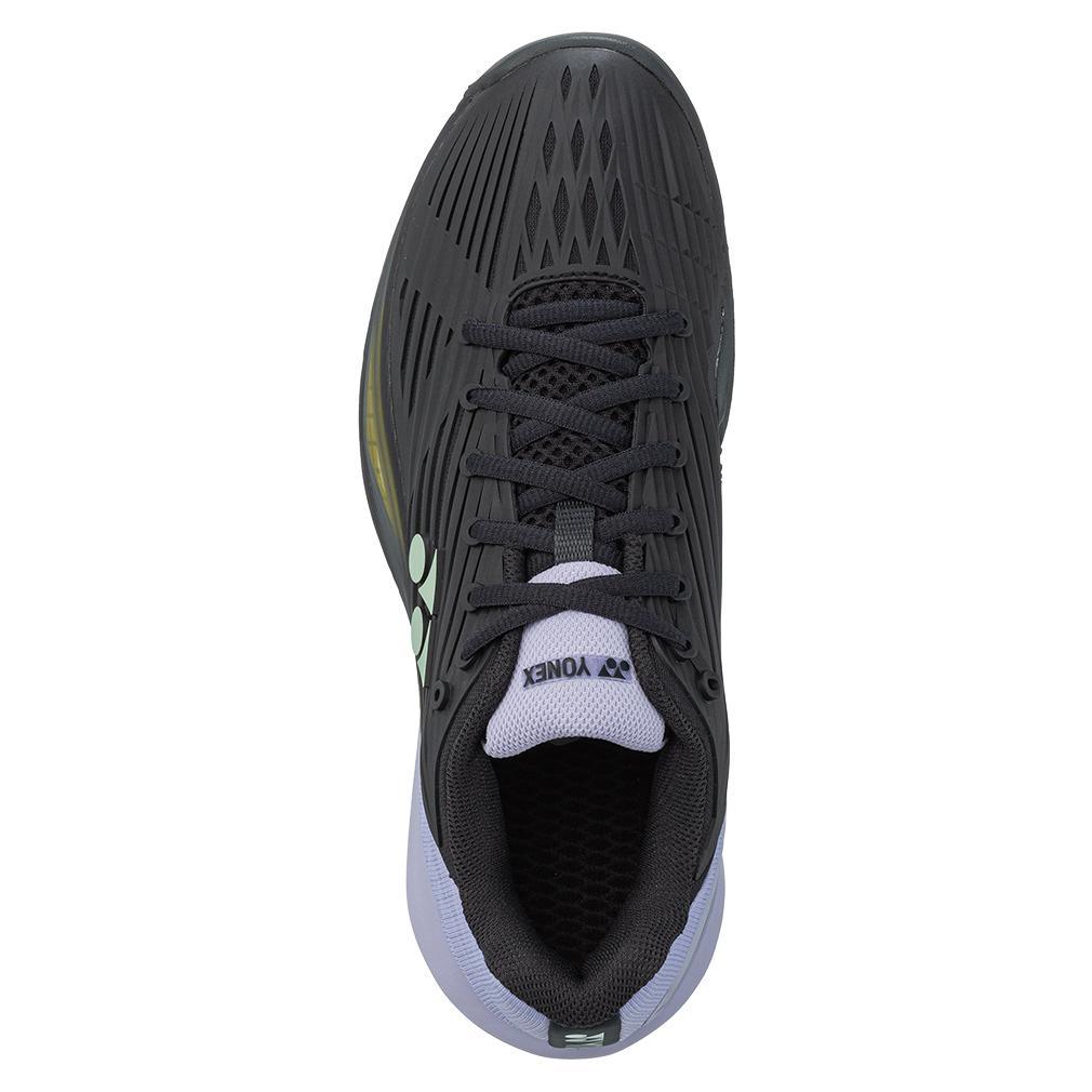 Yonex Men's Eclipsion 5 Clay Tennis Shoes Black and Purple