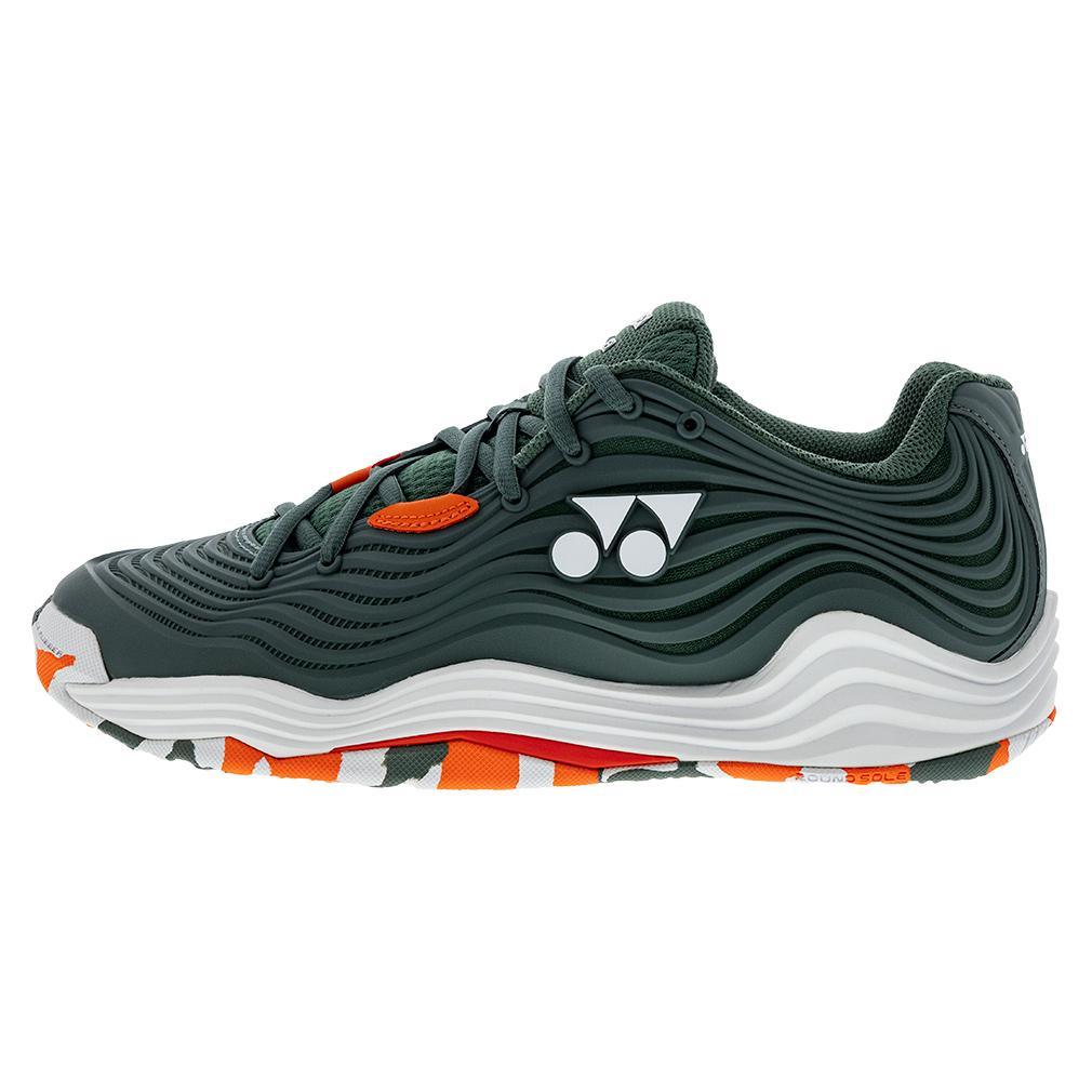 Yonex Men's Fusionrev 5 Clay Tennis Shoes Olive