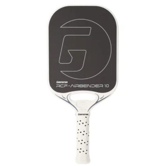 GAMMA Airbender Carbon Fiber Pickleball Paddle with Customizable Handle Weight System and Aerodynamic Open Throat with Shock Absorbing Gel Insert