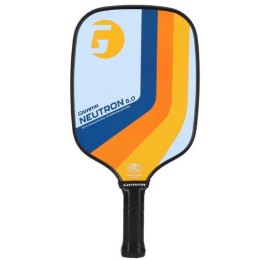 GAMMA Pickleball Paddles, Quantum Series, Micron 5.0, Neutron 5.0, Voltage 5.0, Atomic 5.0, USAPA Approved, Graphite Pickleball Paddle, Polypropylene Core, Honeycomb Grip, Great Feel, More Control
