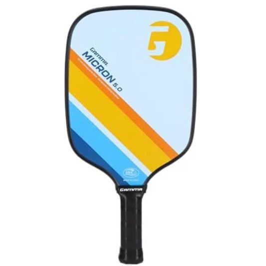 GAMMA Pickleball Paddles, Quantum Series, Micron 5.0, Neutron 5.0, Voltage 5.0, Atomic 5.0, USAPA Approved, Graphite Pickleball Paddle, Polypropylene Core, Honeycomb Grip, Great Feel, More Control