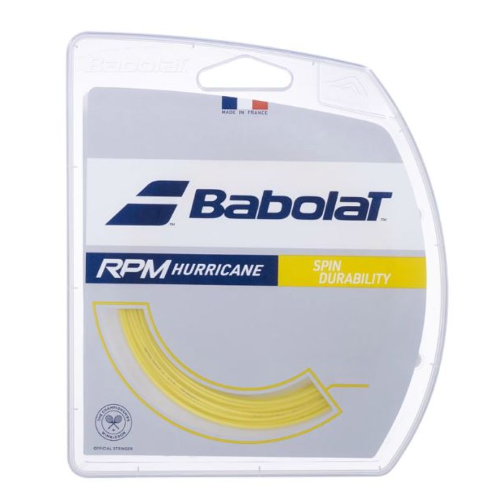 Babolat RPM Hurricane 12M Tennis String , Yellow