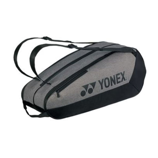 Yonex Team 6 Pack Tennis Bag , Gray/Black