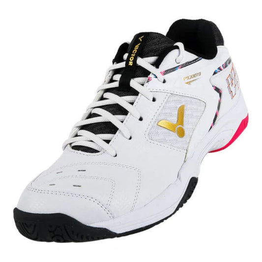 Victor 9200TD AH Badminton Court Shoe - Bright White/Dark Sapphire (Wide)