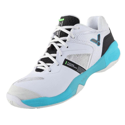 Victor PS9200II AU Unisex Badminton Court Shoe (White/Blue)
