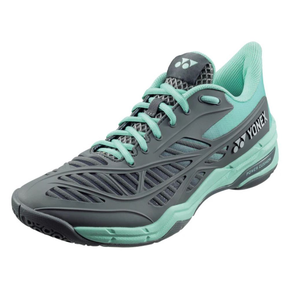 Yonex Power Cushion Cascade Drive Unisex Badminton Court Shoe (Gray/Pale Green)
