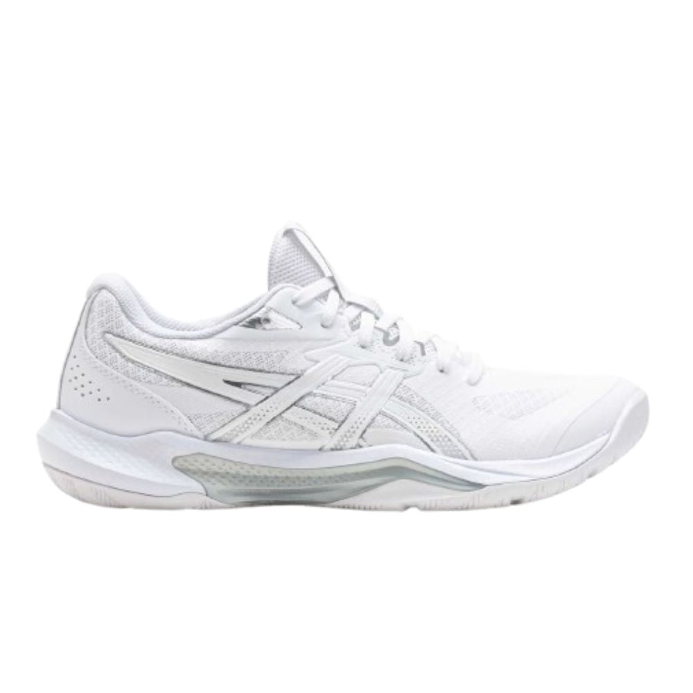 ASICS GEL-Tactic 13 Women's Racquetball Shoes , White/Pure Silver