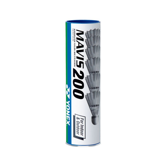 Yonex MAVIS 200 Badminton Shuttlecocks , White
