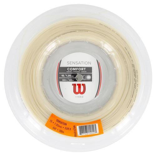 Wilson Sensation 15G Tennis String Reel Natural
