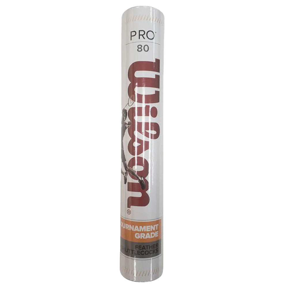 Wilson Pro 80 Badminton Shuttlecocks
