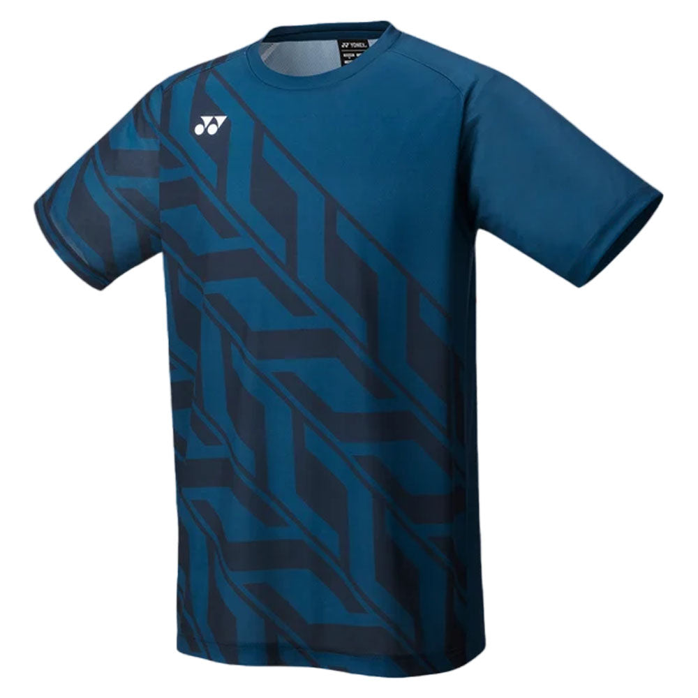 Yonex 16741 Men's Badminton Shirt , Ink Blue