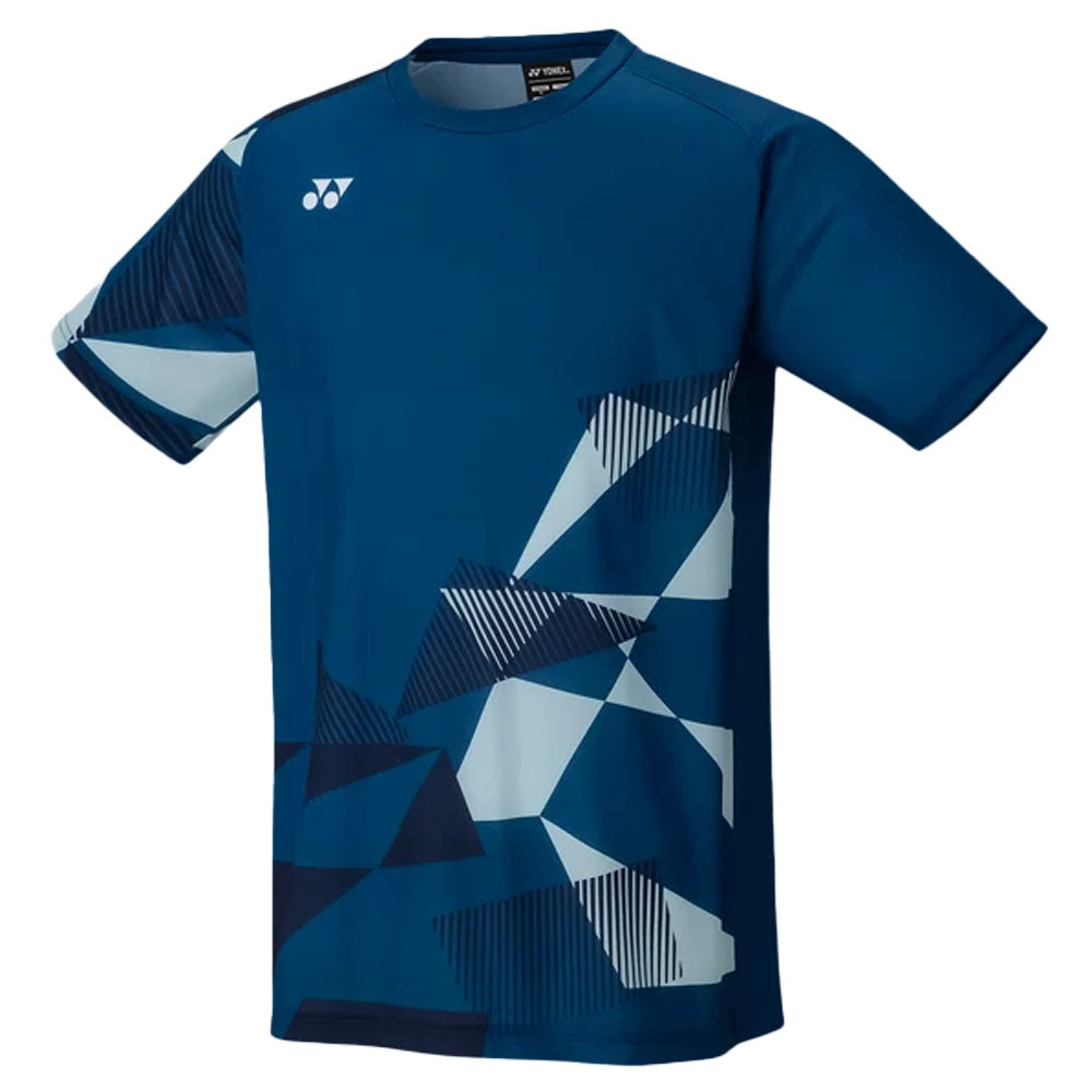 Yonex 16744 Men's Badminton Shirt , Ink Blue