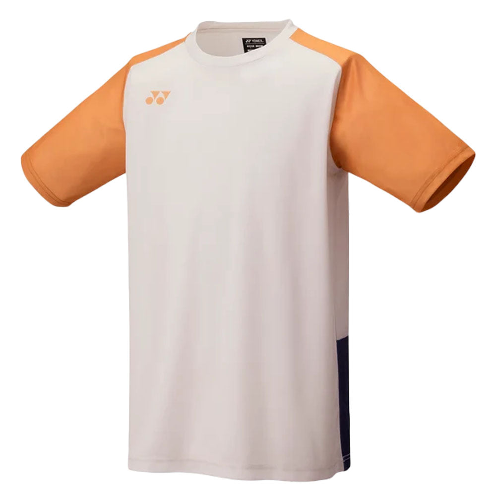 Yonex 16745 Men's Badminton Shirt , Natural