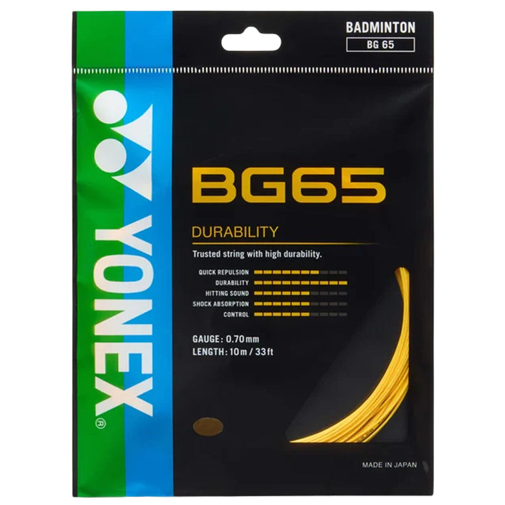 Yonex BG65 Badminton String , Orange