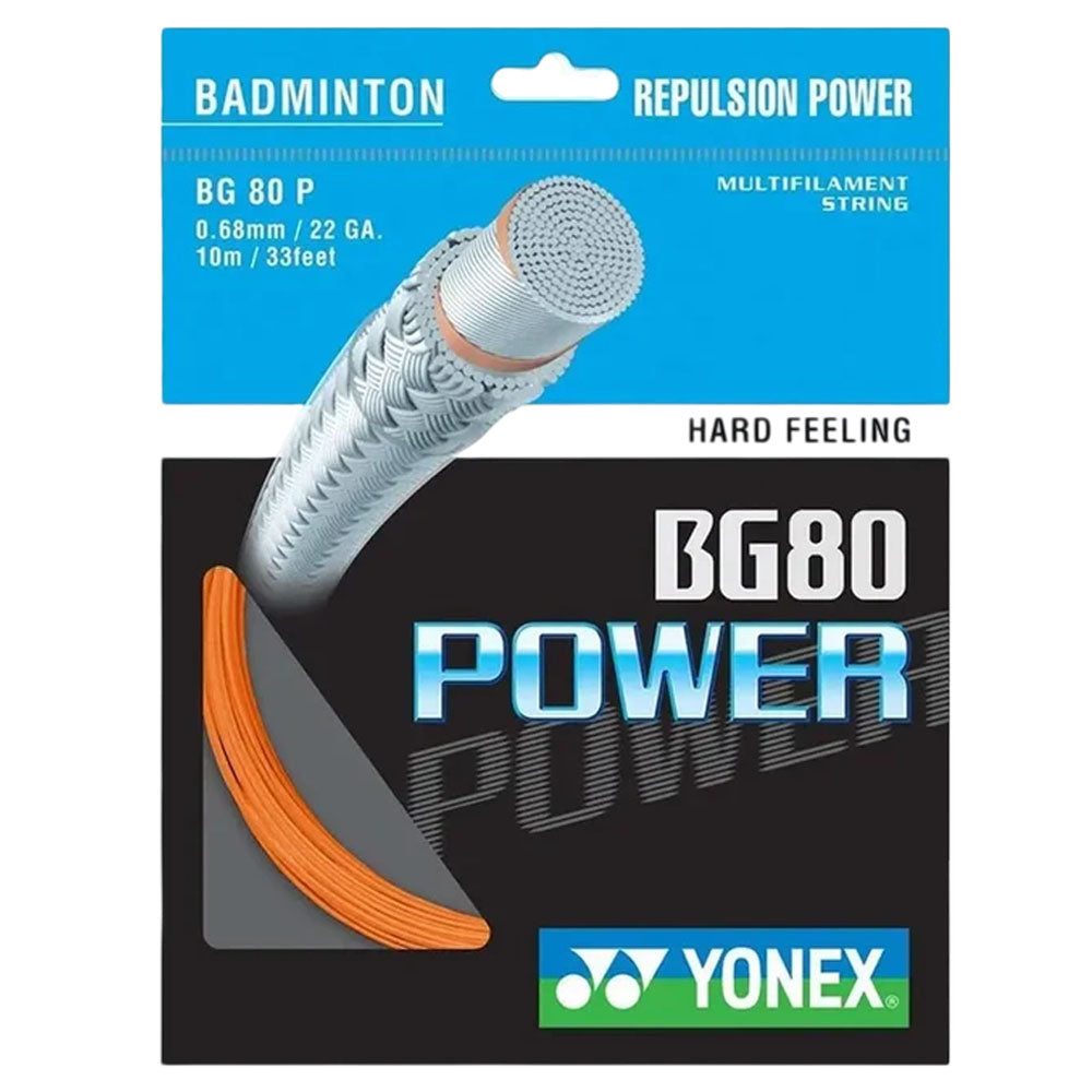 Yonex BG80 Power Badminton String , Orange