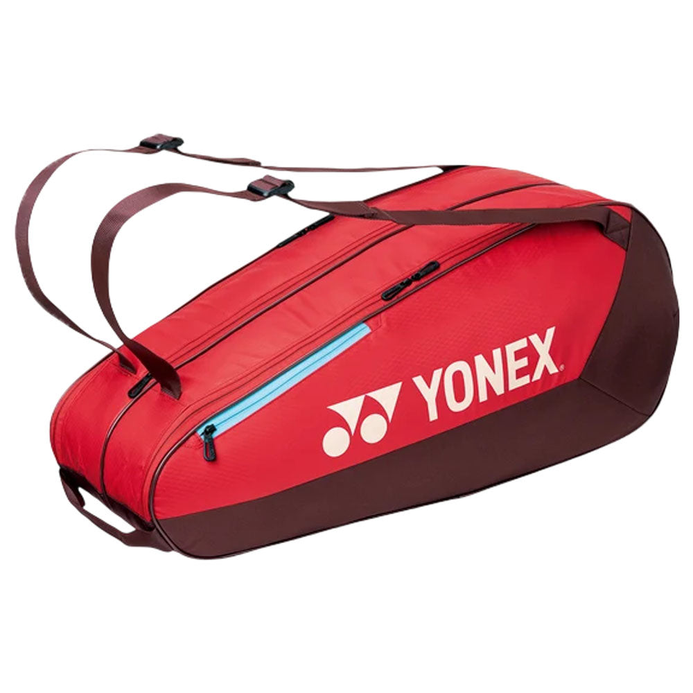 Yonex Badminton and Tennis Bag (6-Racket) Ruby Red